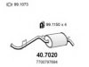 ASSO 40.7020 End Silencer